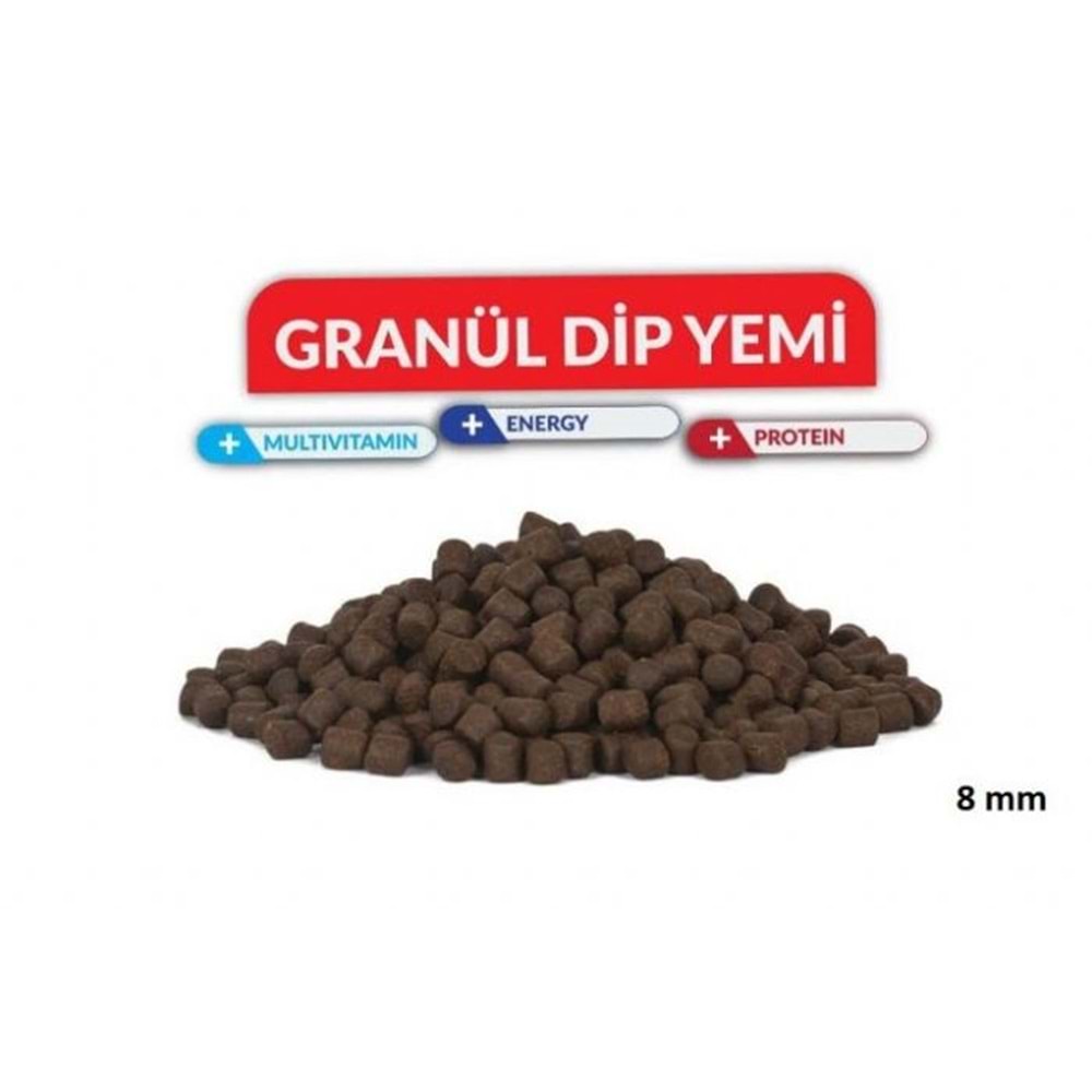 FLP062-FLOPPY 8MM (DİP YEMİ) BALIK BÜYÜTME YEMİ 1KG
