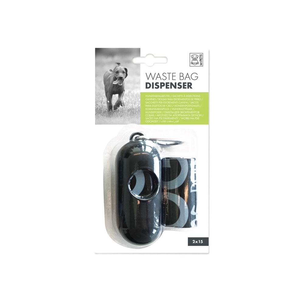 10100008 M-PETS DIŞKI TOPLAMA SETİ 15 YAPRAK 2Lİ PAKET