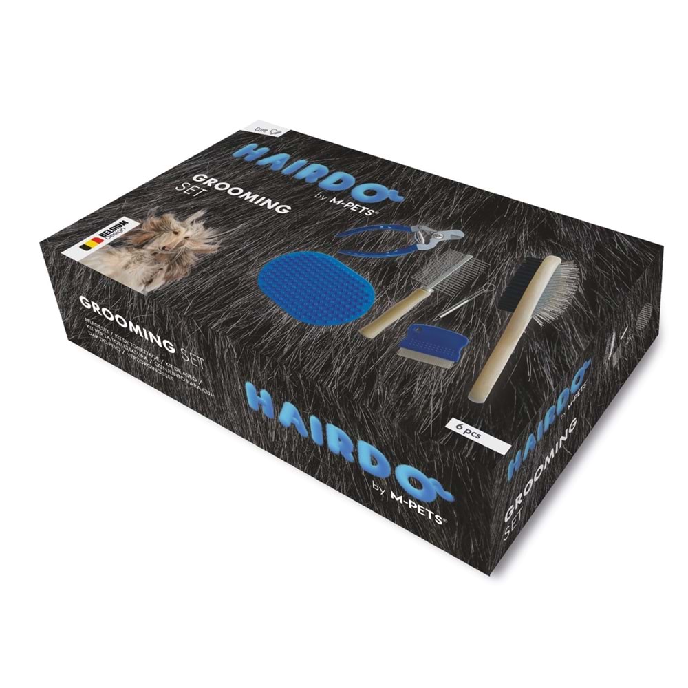 10106699 M-PETS HAIRDO GROOMING SET KÖPEKLER İÇİN BAKIM SETİ 6LI