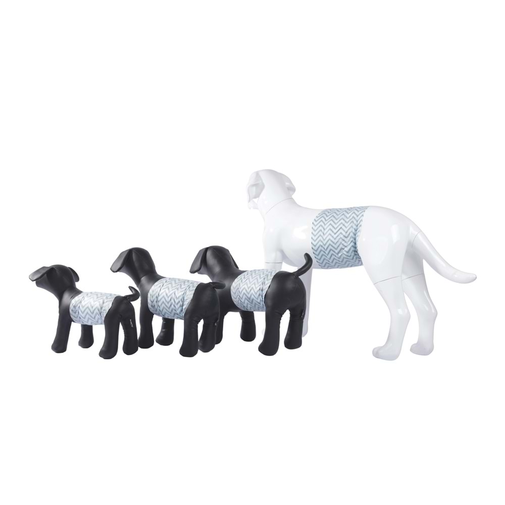 10174199 M-PETS CARBONLU DIAPERS ERKEK KÖPEKLER İÇİN KÜLOT (L) 18Lİ