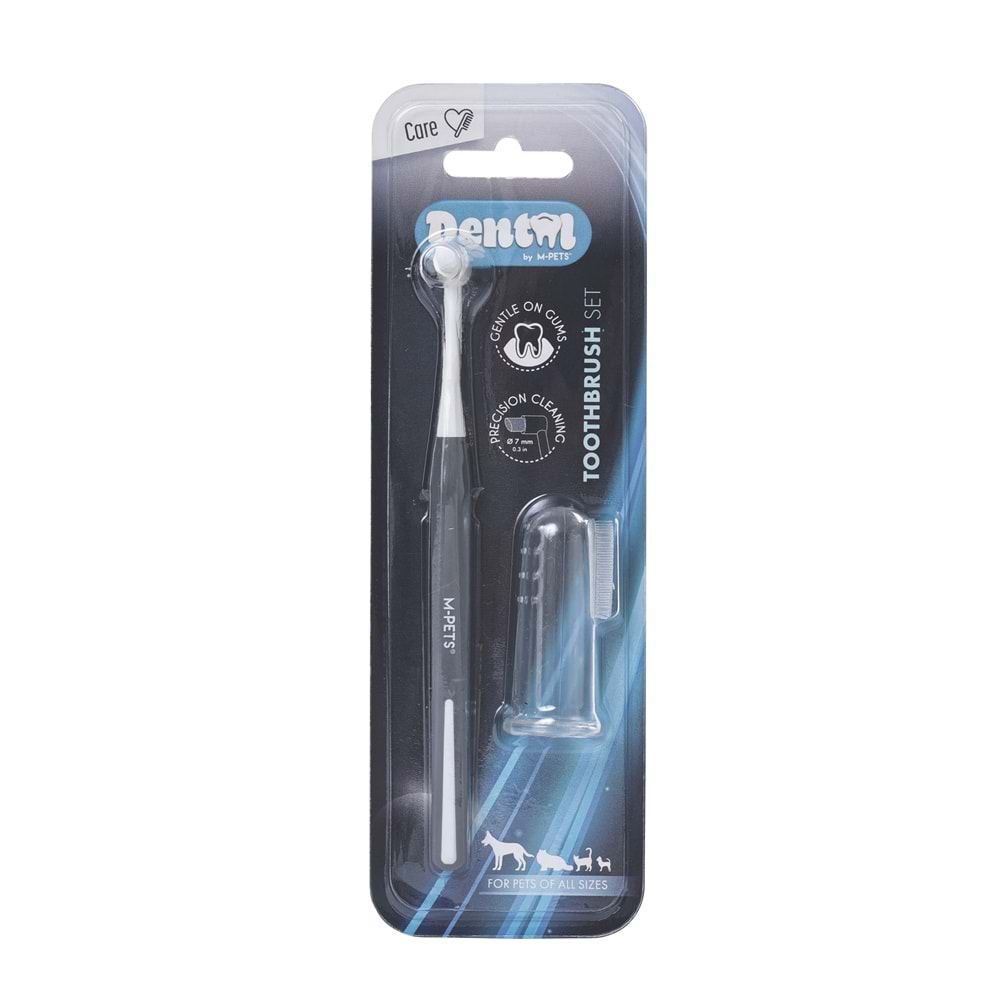 10178099 M-PETS DENTAL DİŞ FIRÇASI SET 2Lİ