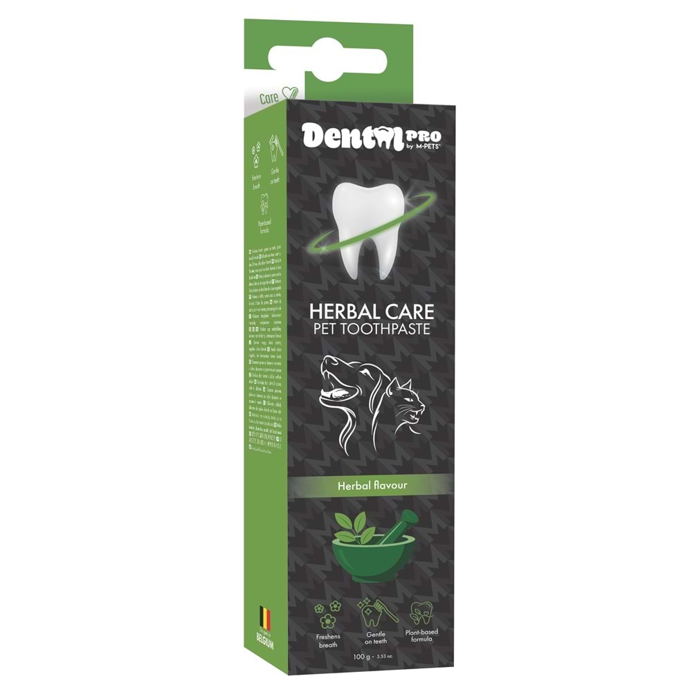 10181899 M-PETS DENTAL CARE PRO BİTKİSEL AROMALI DİŞ MACUNU 100GR