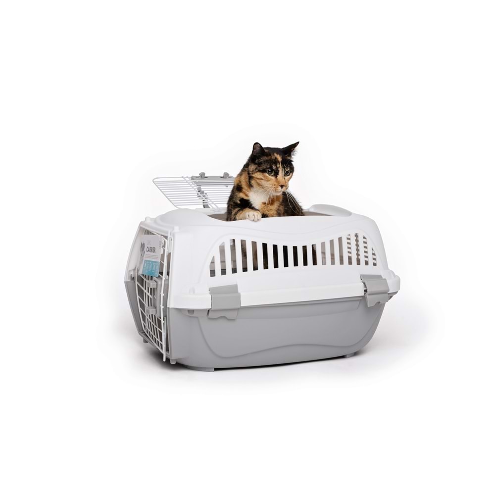 10201013 M-PETS GIRO CARRIER (M) TAŞIMA BEJ/BEYAZ