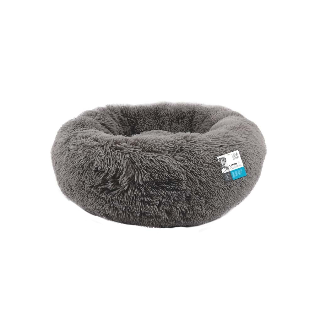 10361899 M-PETS TAHITI SOFT CUSHİONS YATAK (L) DARK GREY