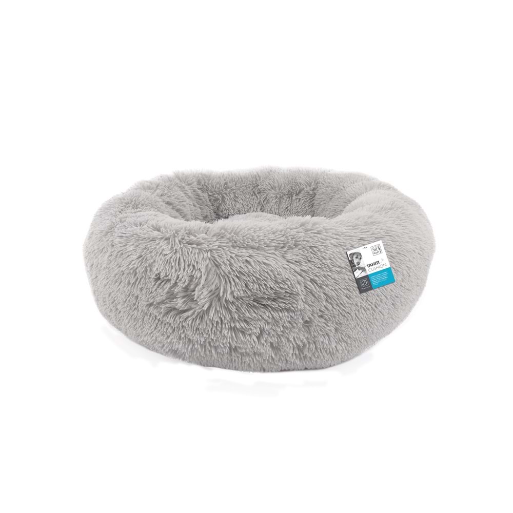 10361999 M-PETS TAHITI SOFT CUSHİONS YATAK (L) LİGHT GREY