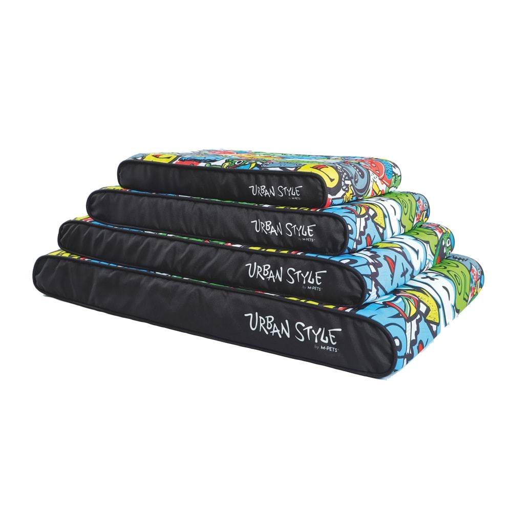 10365199 M-PETS URBANSTYLE CONTEMPO CUSHION YATAK MULTİCOLOR (M) 80X55X9CM
