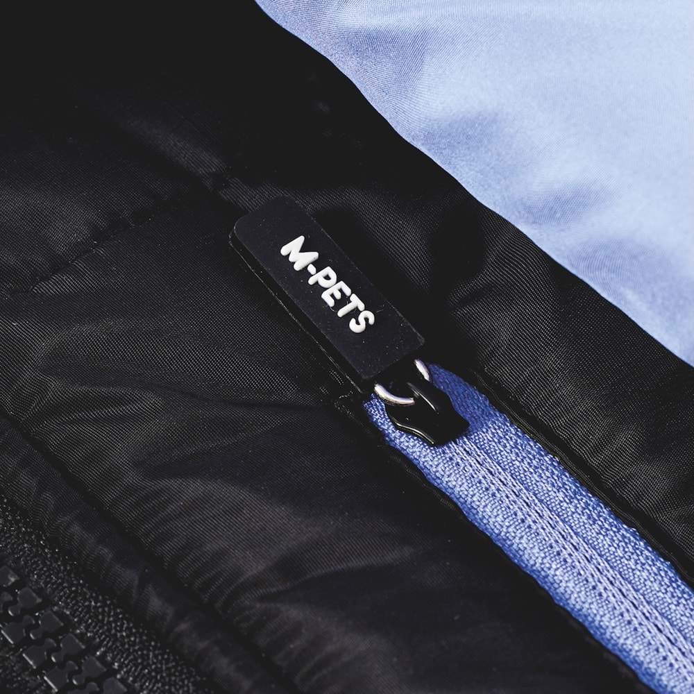 10366908 M-PETS GENTLE DOG WINTER JACKET BLACK/BLUE (XL)