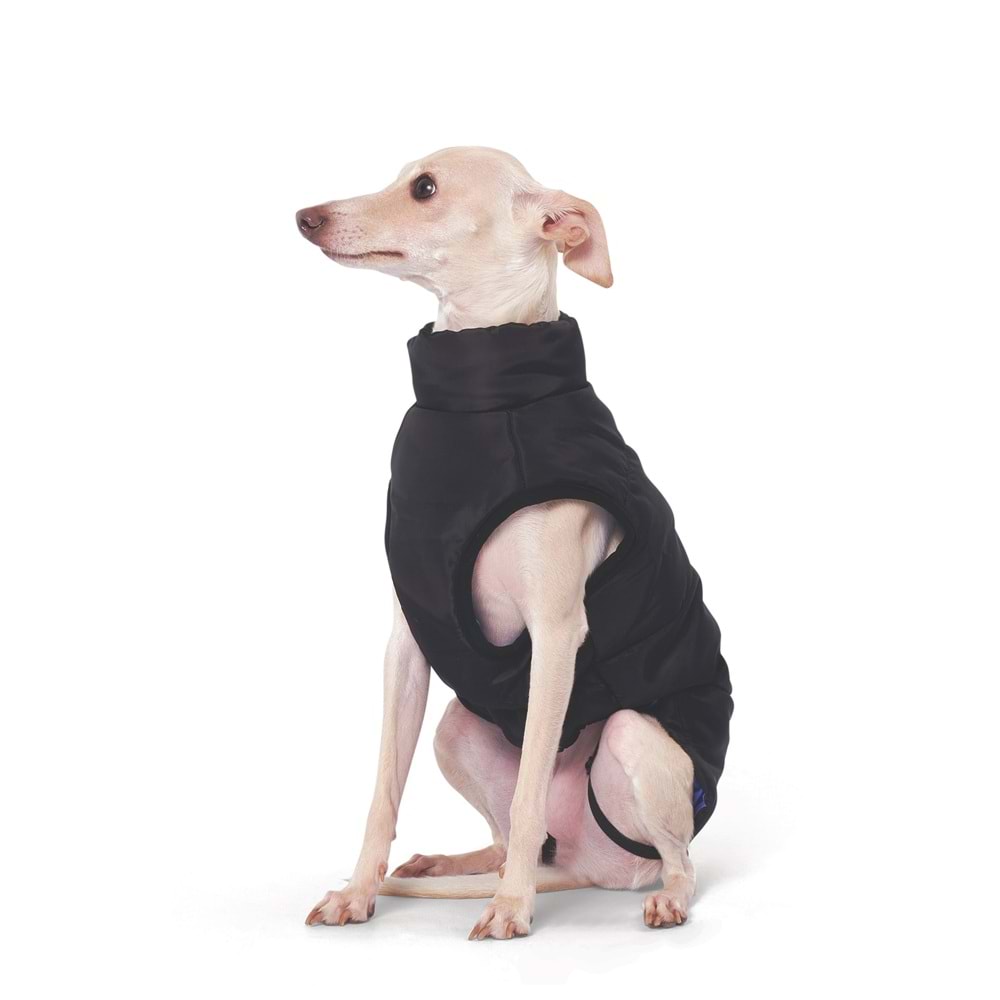 10367008 M-PETS GENTLE DOG WINTER JACKET BLACK/BLUE (XXL)