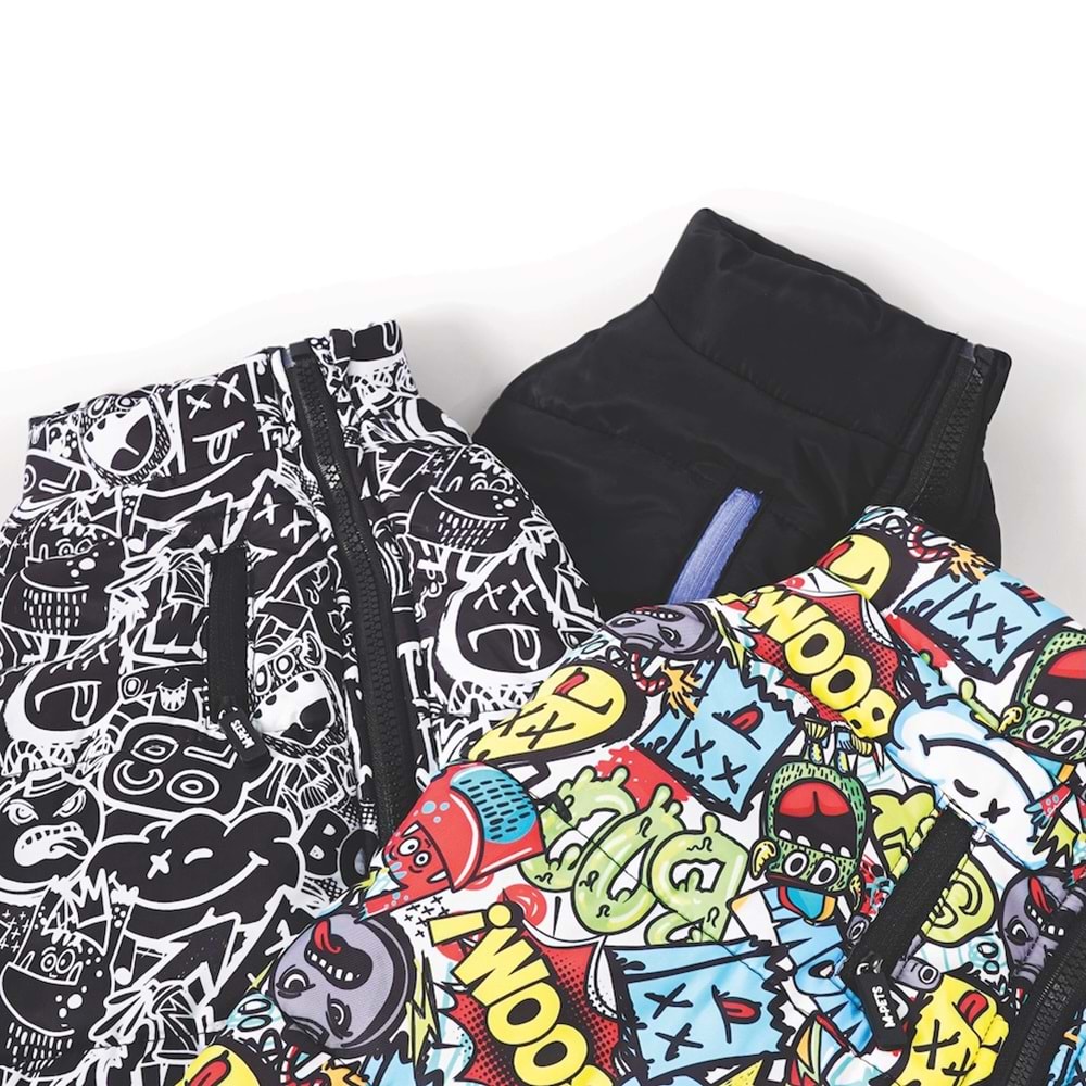 10367399 M-PETS URBANSYTLE WINTER JACKET MULTİCOLOR (S)