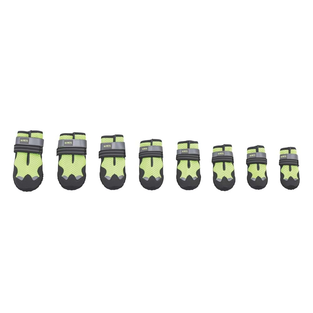 10370499 M-PETS FLEXI KÖPEKLER İÇİN AYAKKABI #3 S GREEN EDİTİON