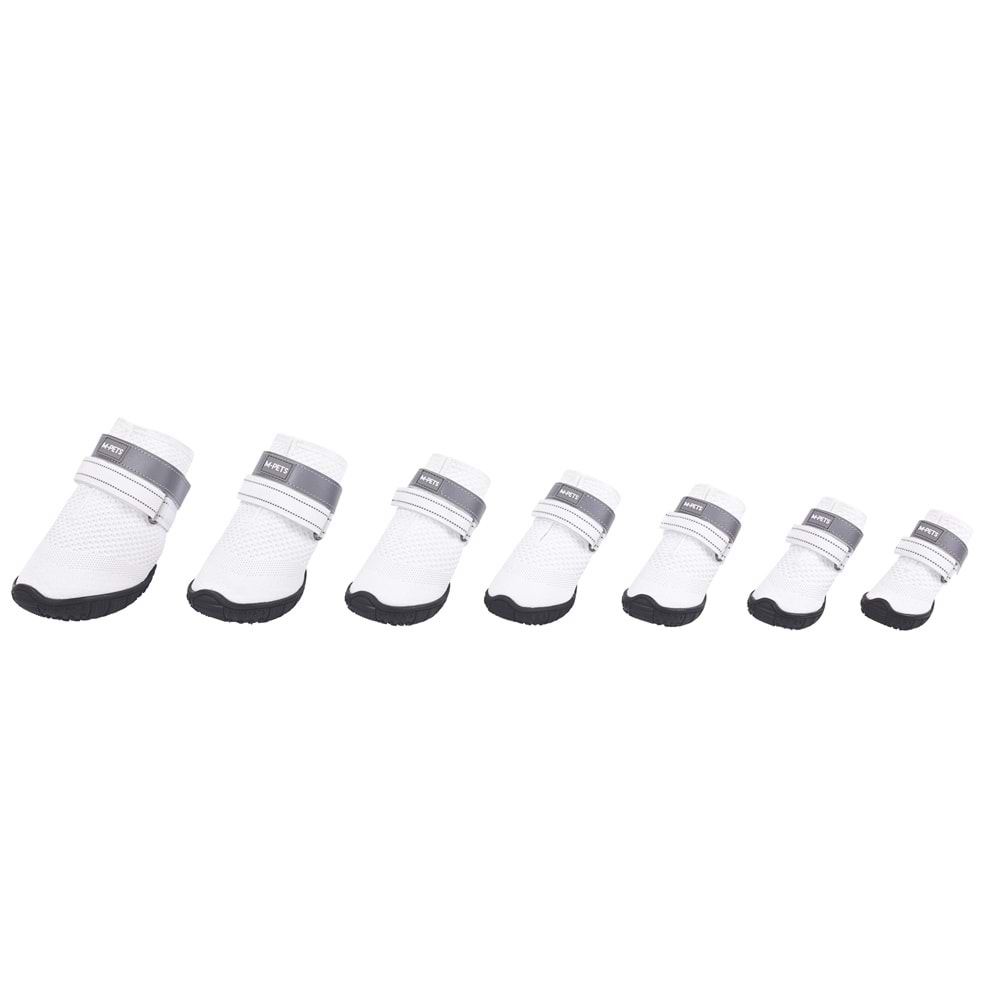 10372299 M-PETS FLEXI KÖPEKLER İÇİN AYAKKABI #5 L WHİTE EDİTİON