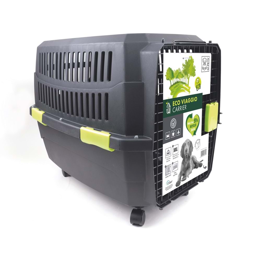10403599 M-PETS ECO VIAGGIO CARRIER IATA (XXL) TAŞIMA TEKERLEKLİ