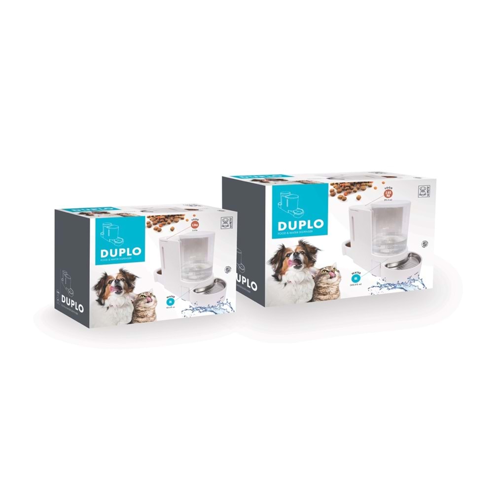 10436499 M-PETS DUPLO MAMA ve SU KABI HAZNELİ WHITE 6L/2.65KG