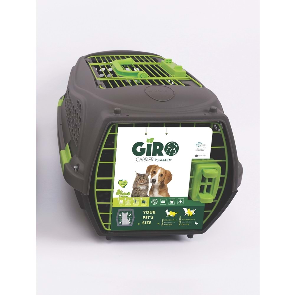 10453899 M-PETS ECO GIRO CARRIER (M) TAŞIMA BLACK/GREEN