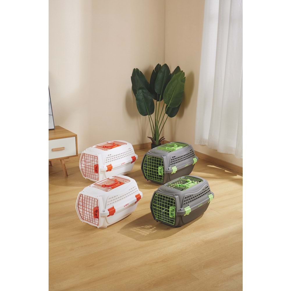 10454799 M-PETS ECO GIRO CARRIER (S) TAŞIMA BEYAZ/ORANGE