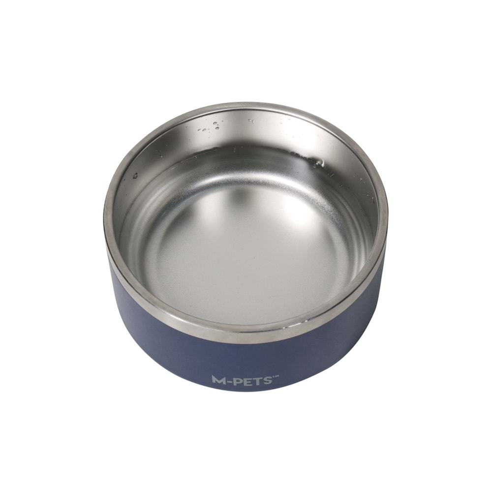 10530799 M-PETS ESKIMO ÇİFT CİDARLI MAMA KABI 1.25L BLUE