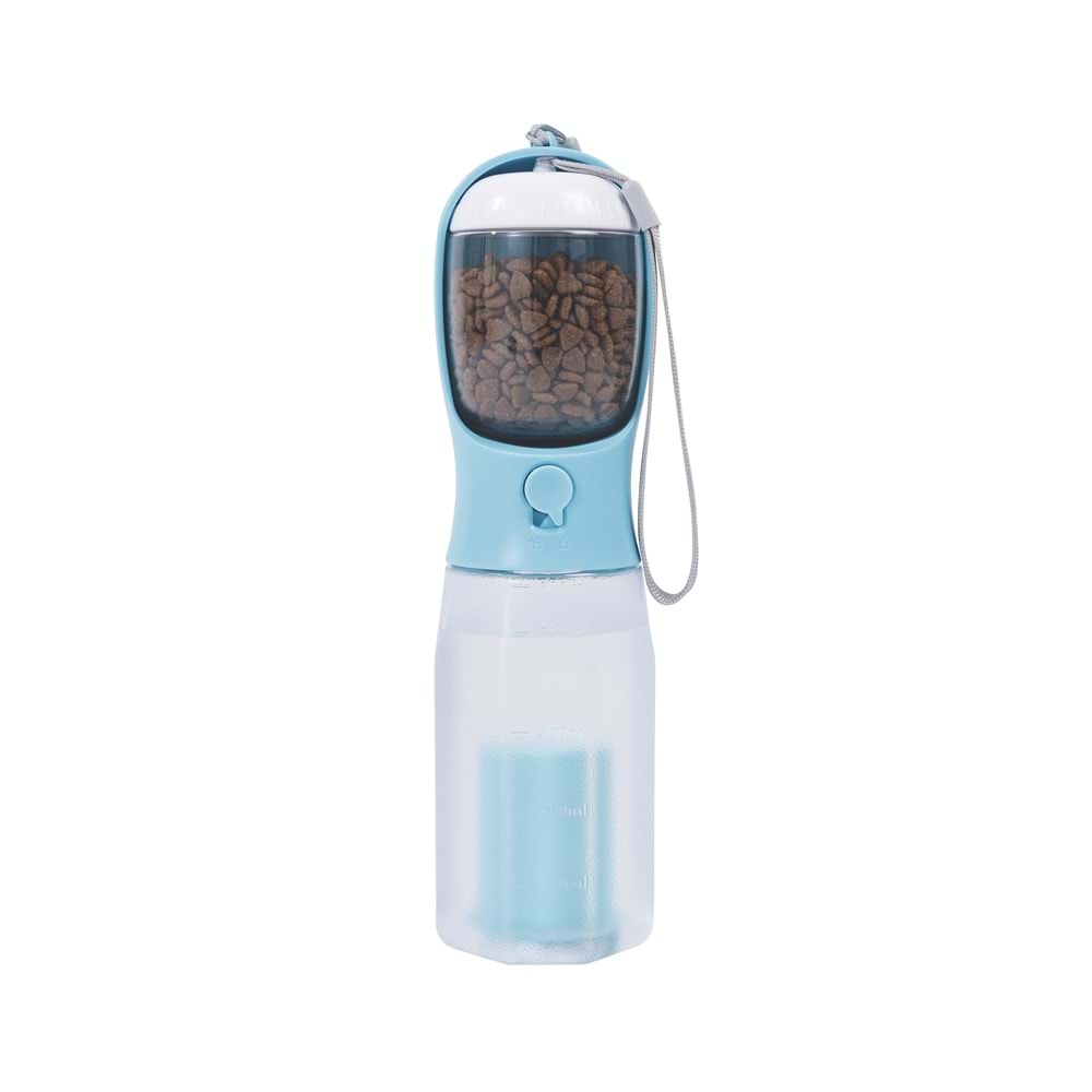 10554599 M-PETS ON THE ROAD 3İN1 KÖPEK SEYAHAT SULUĞU 600ML BLUE