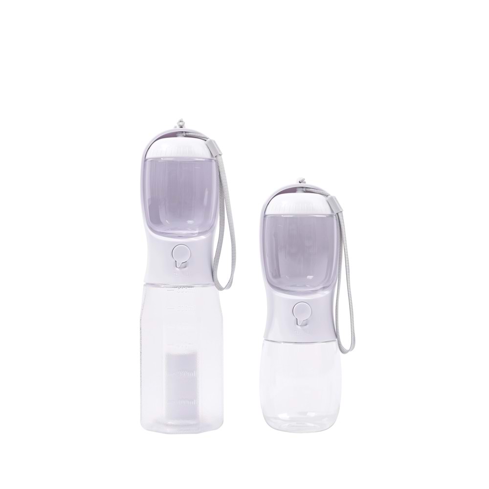 10555099 M-PETS ON THE ROAD 2İN1 KÖPEK SEYAHAT SULUĞU 300ML WHİTE