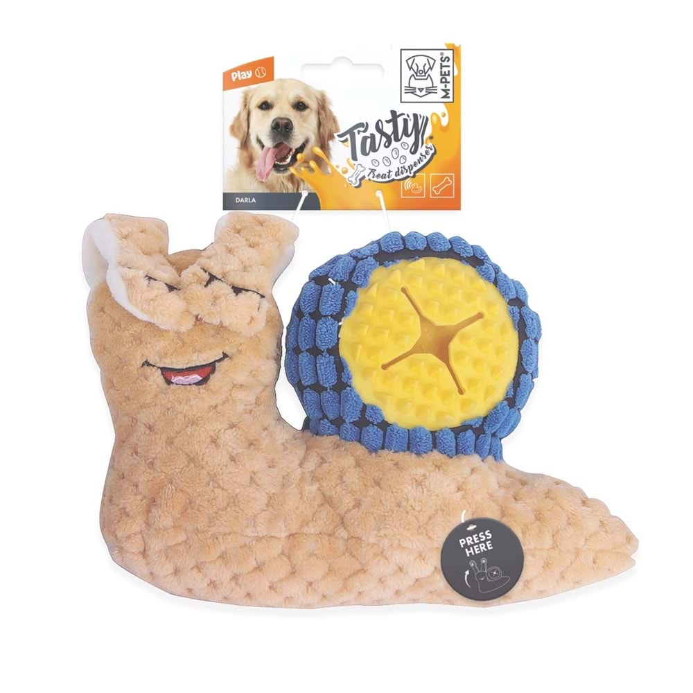 10638999 M-PETS SNAIL DARIA ÖDÜL HAZNELİ PELUŞ OYUNCAK