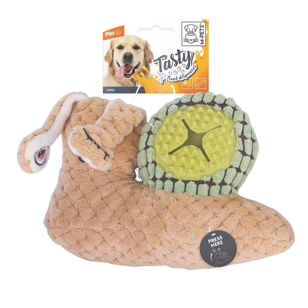 10639199 M-PETS SNAIL NINA ÖDÜL HAZNELİ PELUŞ OYUNCAK