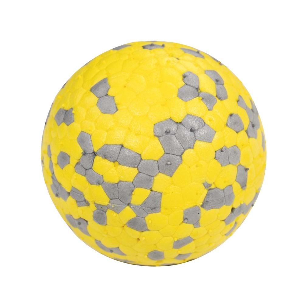 10643599 M-PETS BLOOM BALL OYUN TOPU PARÇALANMAZ YELLOW/GRAY