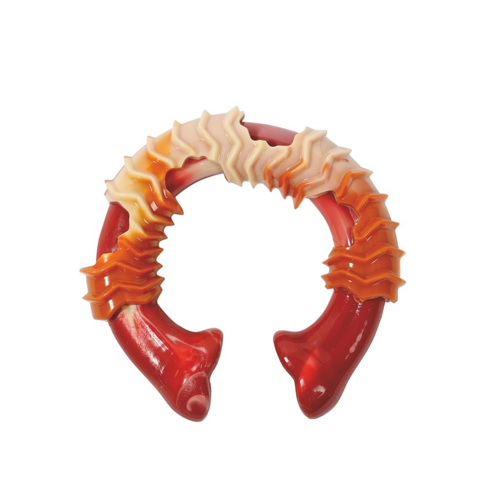 10650599 M-PETS CARNIVORE DOG TOY RING BONE PASTIRMA AROMALI