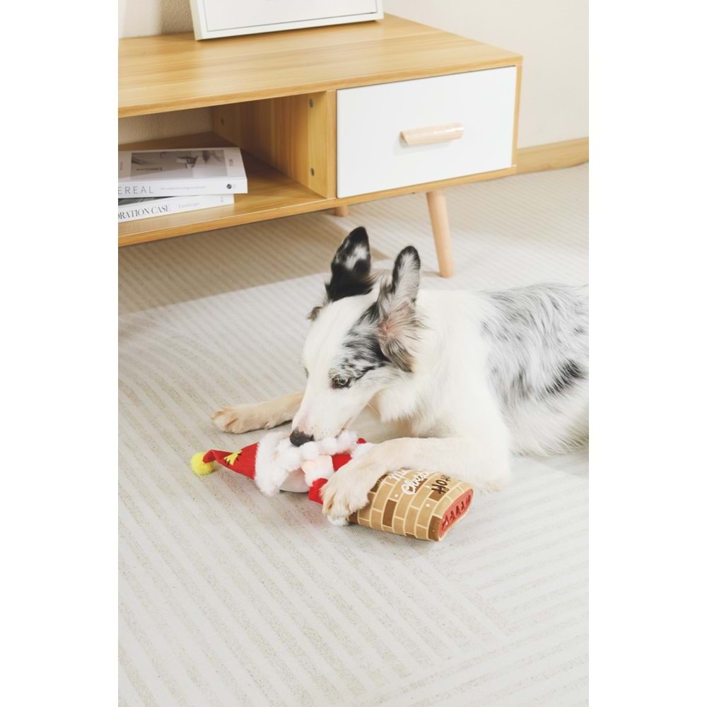 10654399 M-PETS CHRISTMAS XMAS SNACK ATTACK KÖPEK OYUNCAĞI