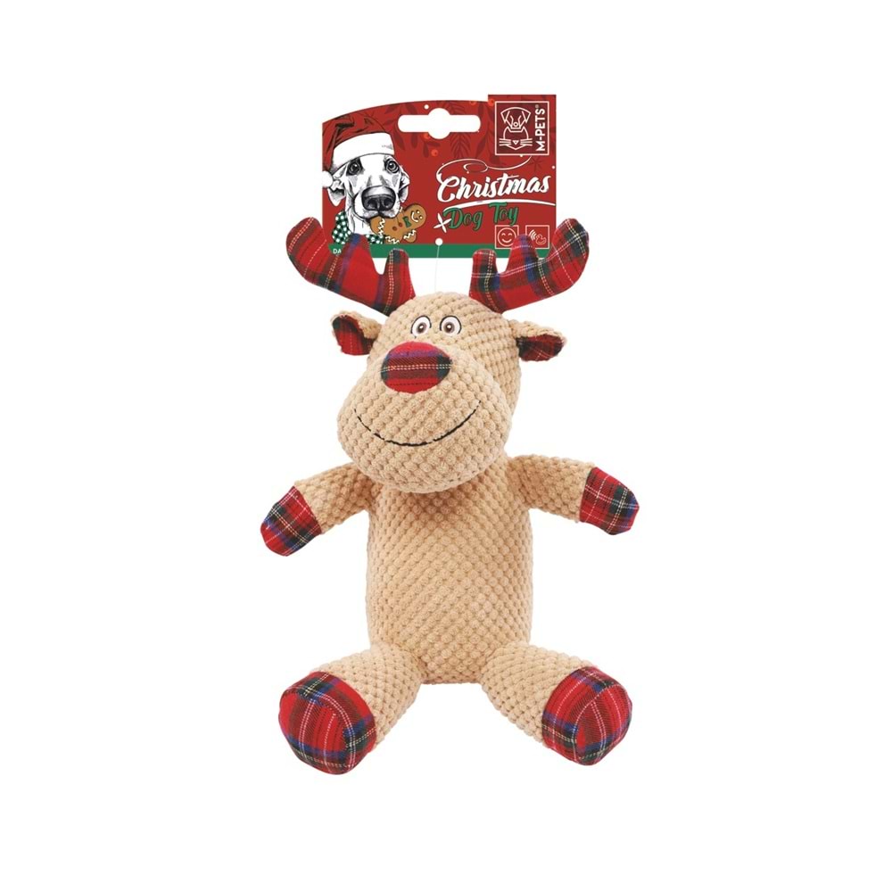 10656199 M-PETS CHRISTMAS DASHER KÖPEK OYUNCAĞI