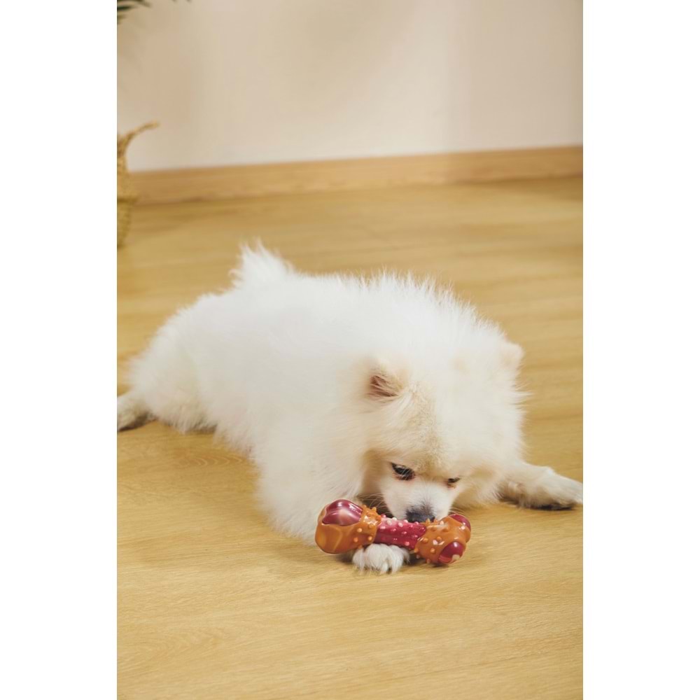 10661499 M-PETS CARNIVORE DOG TOY MEATY BONE (S) PASTIRMA AROMALI