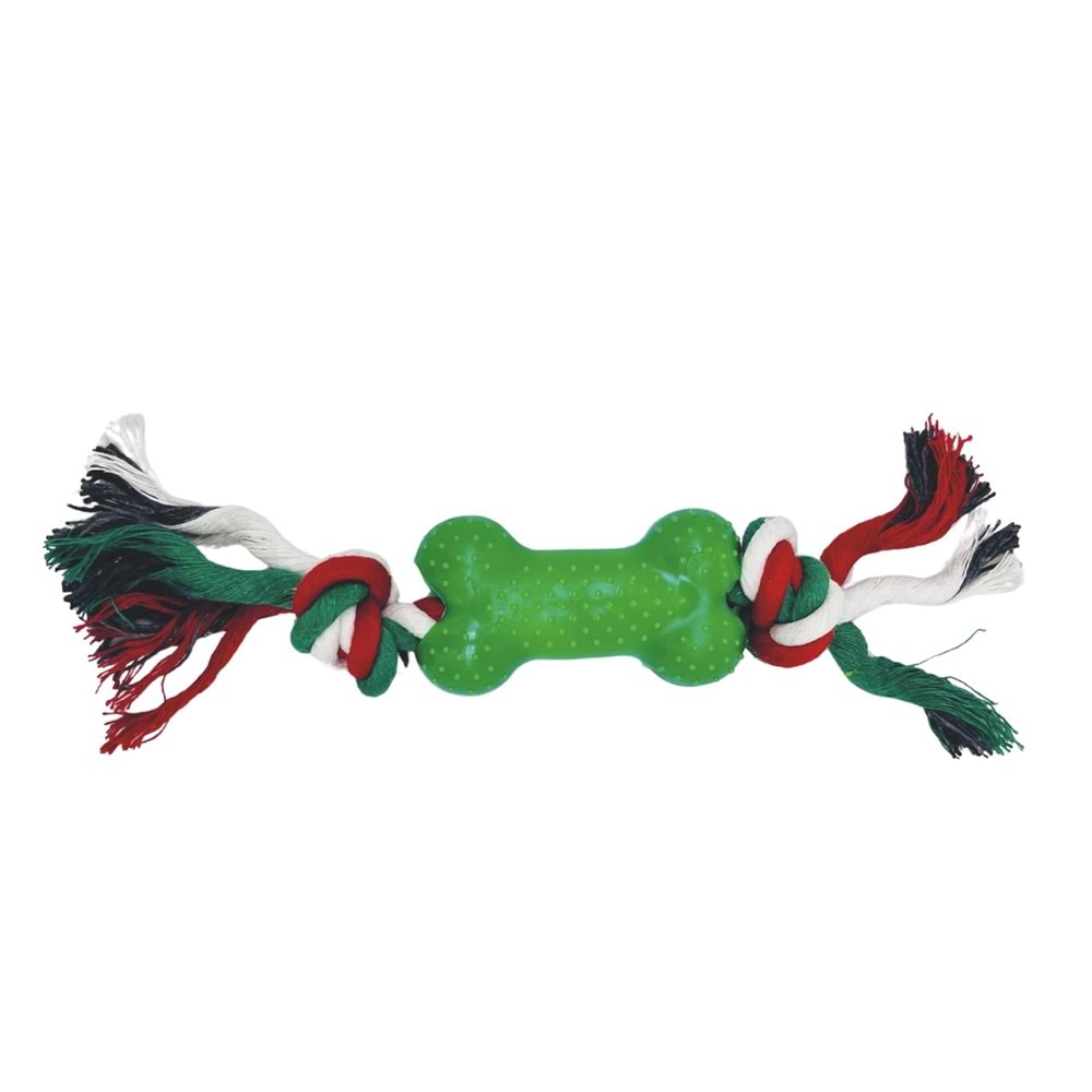 10665899 M-PETS CHRISTMAS COTTON ROPE KÖPEK OYUNCAĞI 7Lİ