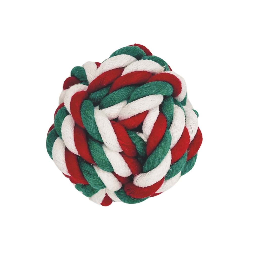 10665899 M-PETS CHRISTMAS COTTON ROPE KÖPEK OYUNCAĞI 7Lİ