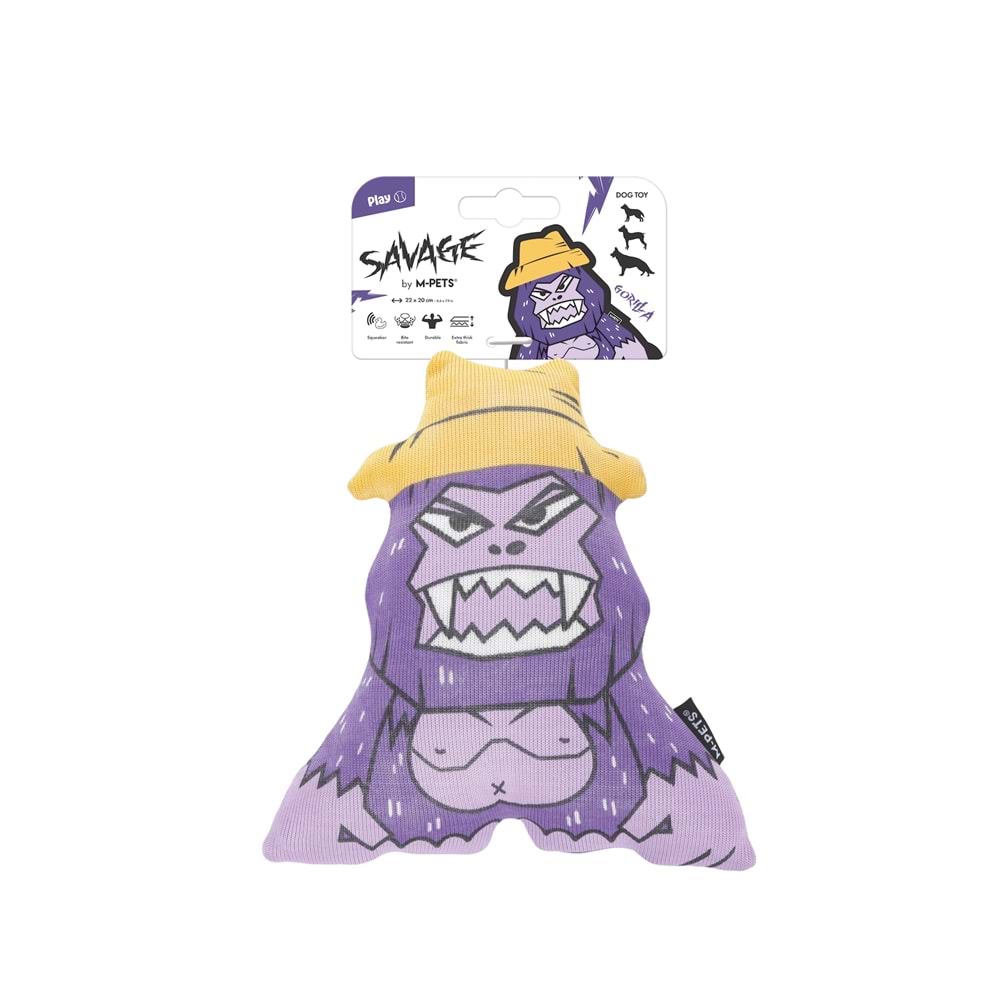 10667799 M-PETS SAVAGE GORİLLA KÖPEK OYUNCAĞI