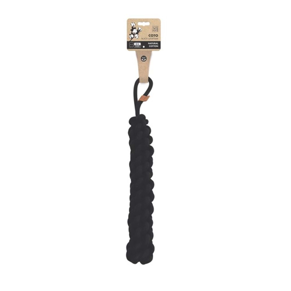 10669008 M-PETS COTO BLACK LOOP BAR 67CM ÖRGÜ OYUNCAK