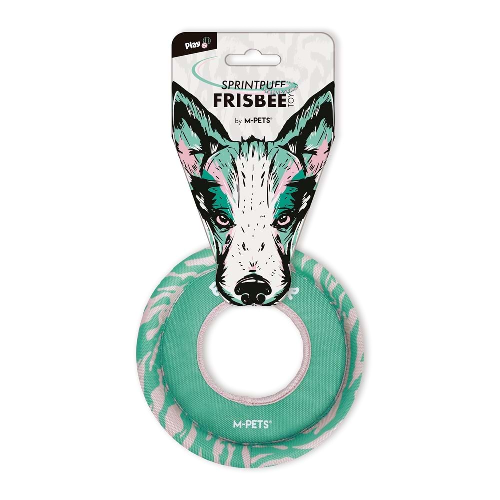 10671999 M-PETS SPRINTPUFF FRISBEE KÖPEK OYUNCAĞI PİNK/GREEN