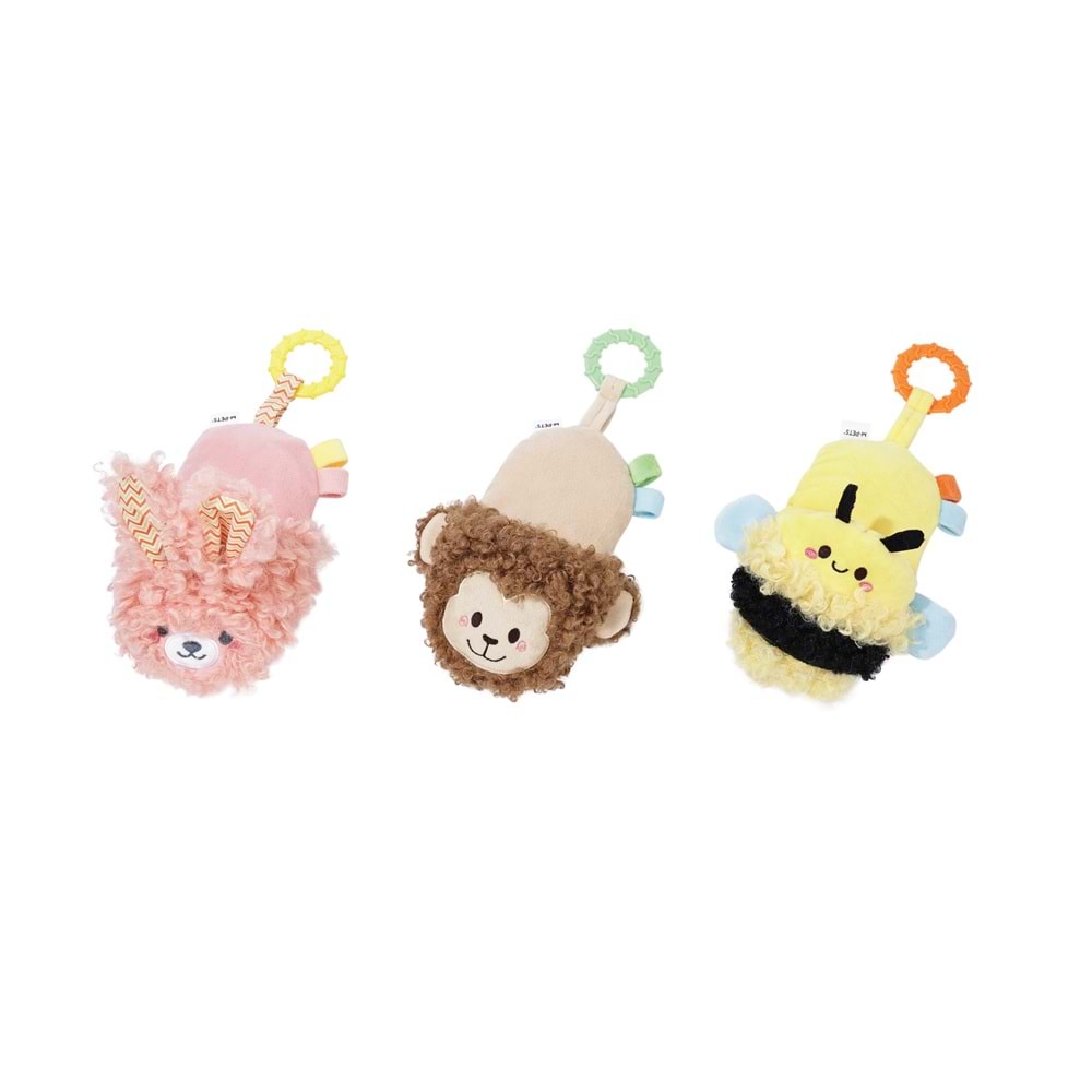10672699 M-PETS SLİPPERS BEE KÖPEK OYUNCAĞI YELLOW