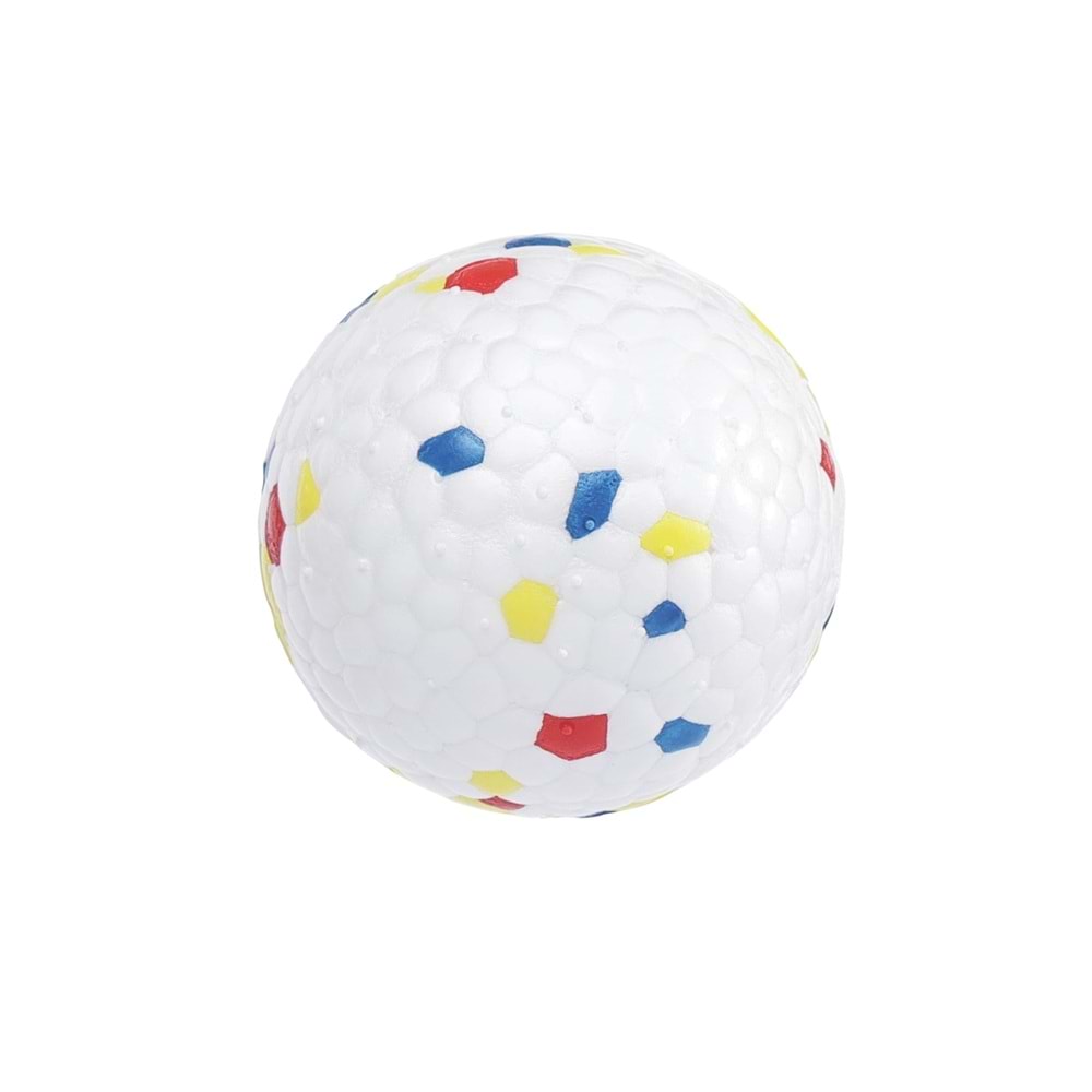 10677799 M-PETS BLOOM MİNİ BALL OYUN TOPU PARÇALANMAZ RED/WHİTE