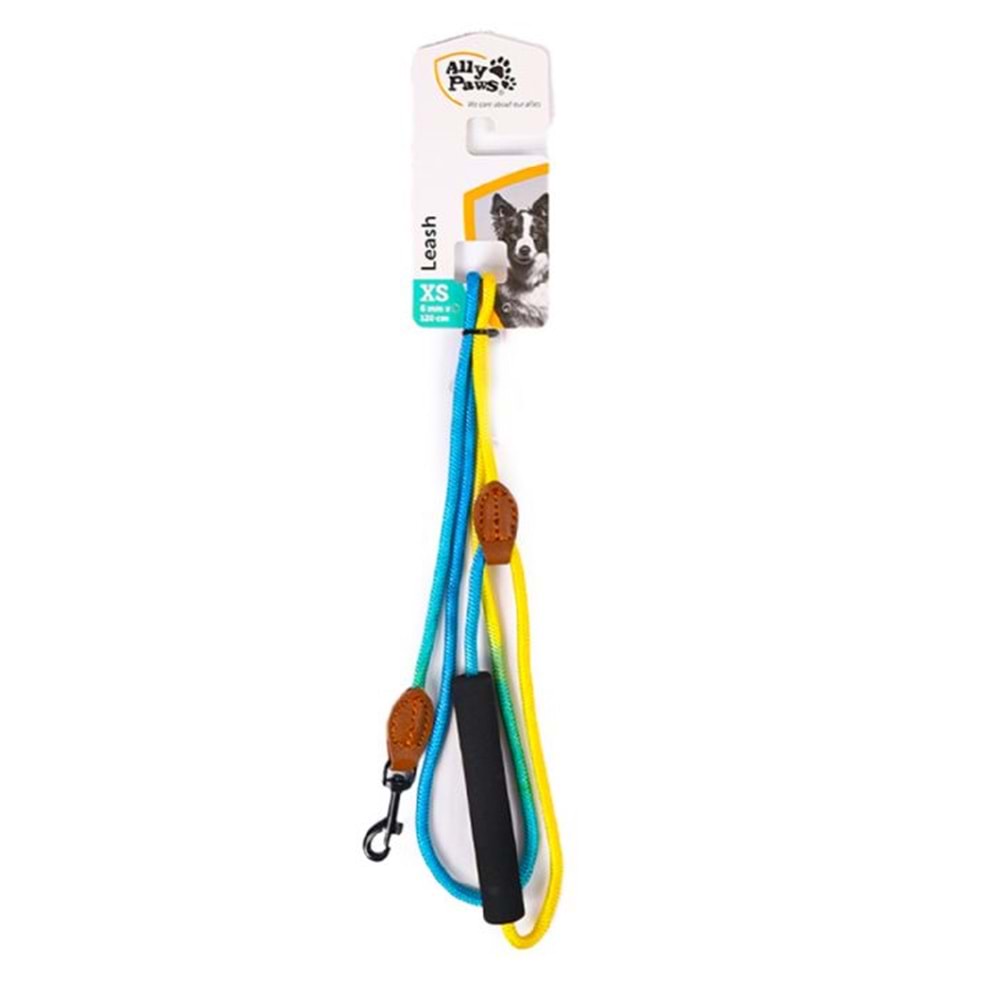 10704 ALLY PAWS LEASH (XS) 6MMX120CM