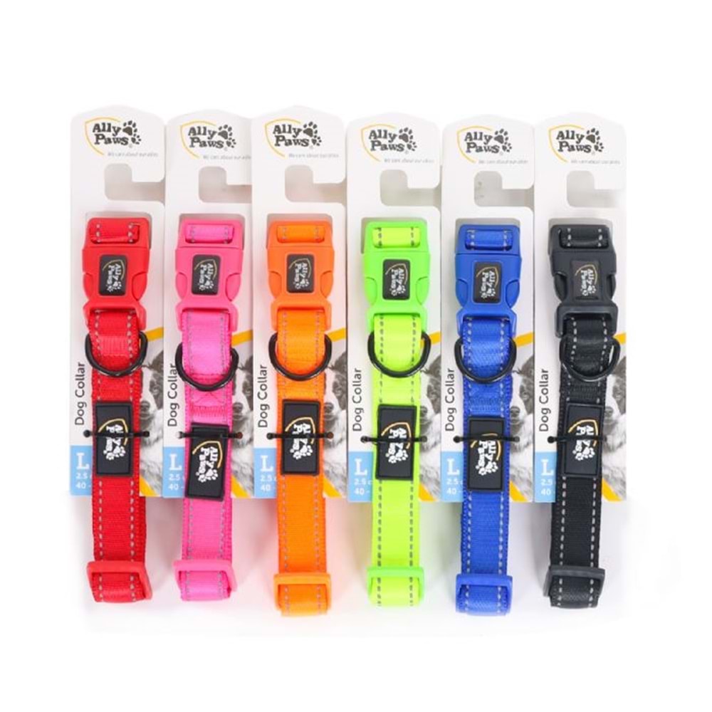 10762 ALLY PAWS DOG COLLAR LARGE 2,5CMX40-60CM