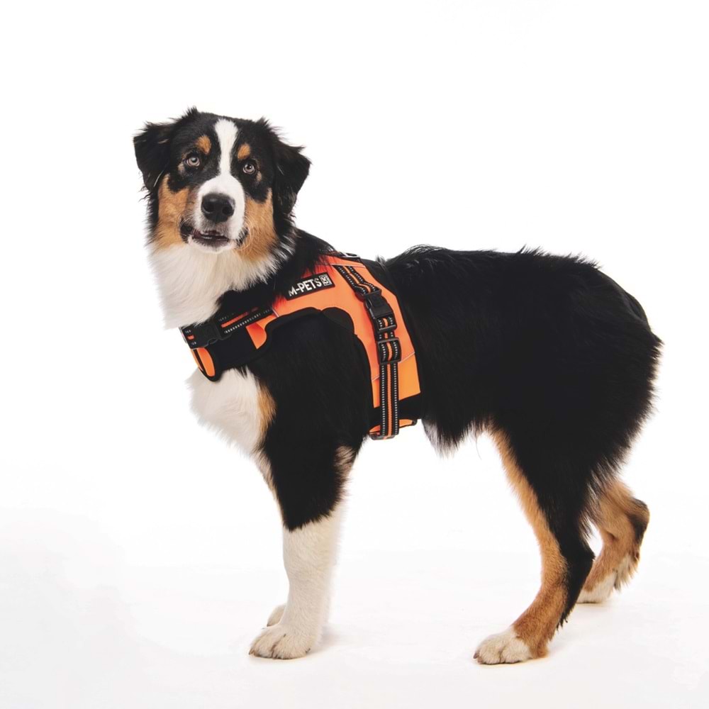 10818299 M-PETS HIKING REFLEKTÖRLÜ SOFT SIRT TASMASI ORANGE (L)
