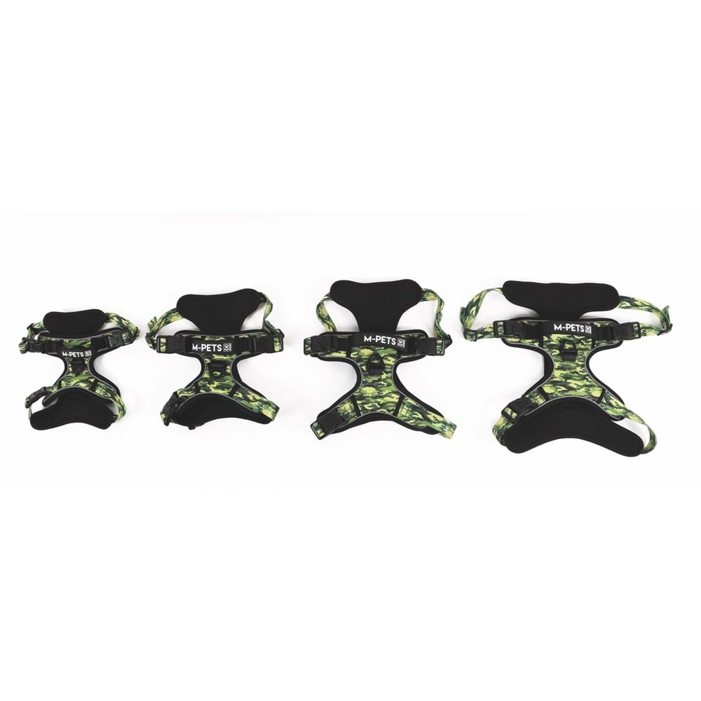 10829199 M-PETS HIKING REFLEKTÖRLÜ SOFT SIRT TASMASI KAMUFLAJ (M)
