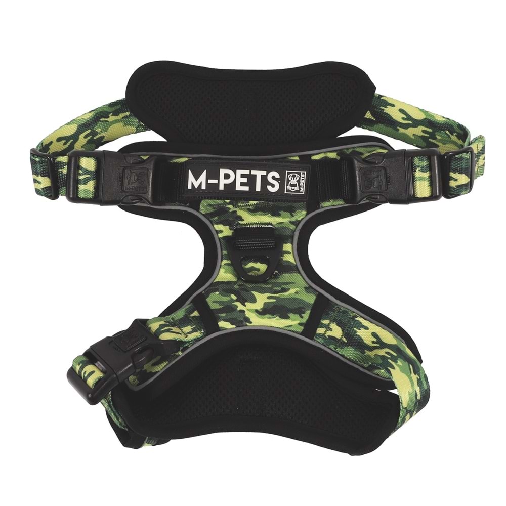 10829399 M-PETS HIKING REFLEKTÖRLÜ SOFT SIRT TASMASI KAMUFLAJ (XL)