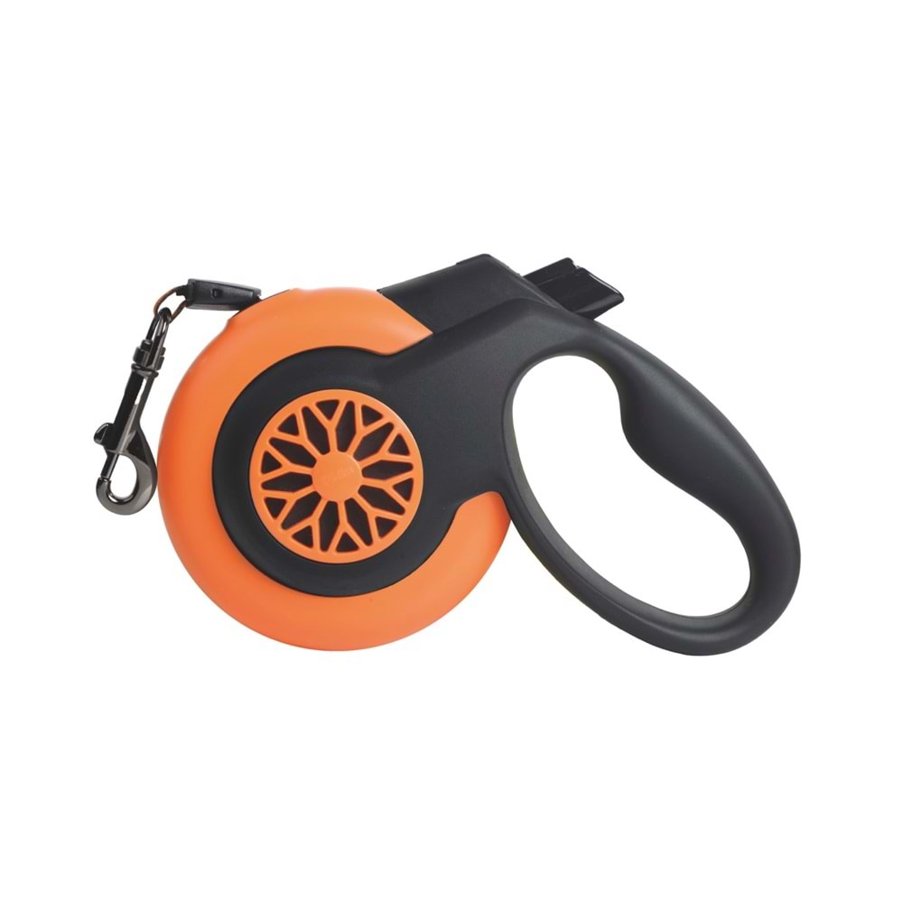 10830199 M-PETS AUTOBRAKE OTOMATİK GEZDİRME ŞERİT 4MT/ORANGE (L)