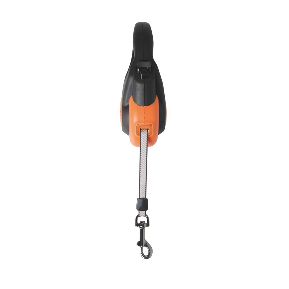 10830199 M-PETS AUTOBRAKE OTOMATİK GEZDİRME ŞERİT 4MT/ORANGE (L)