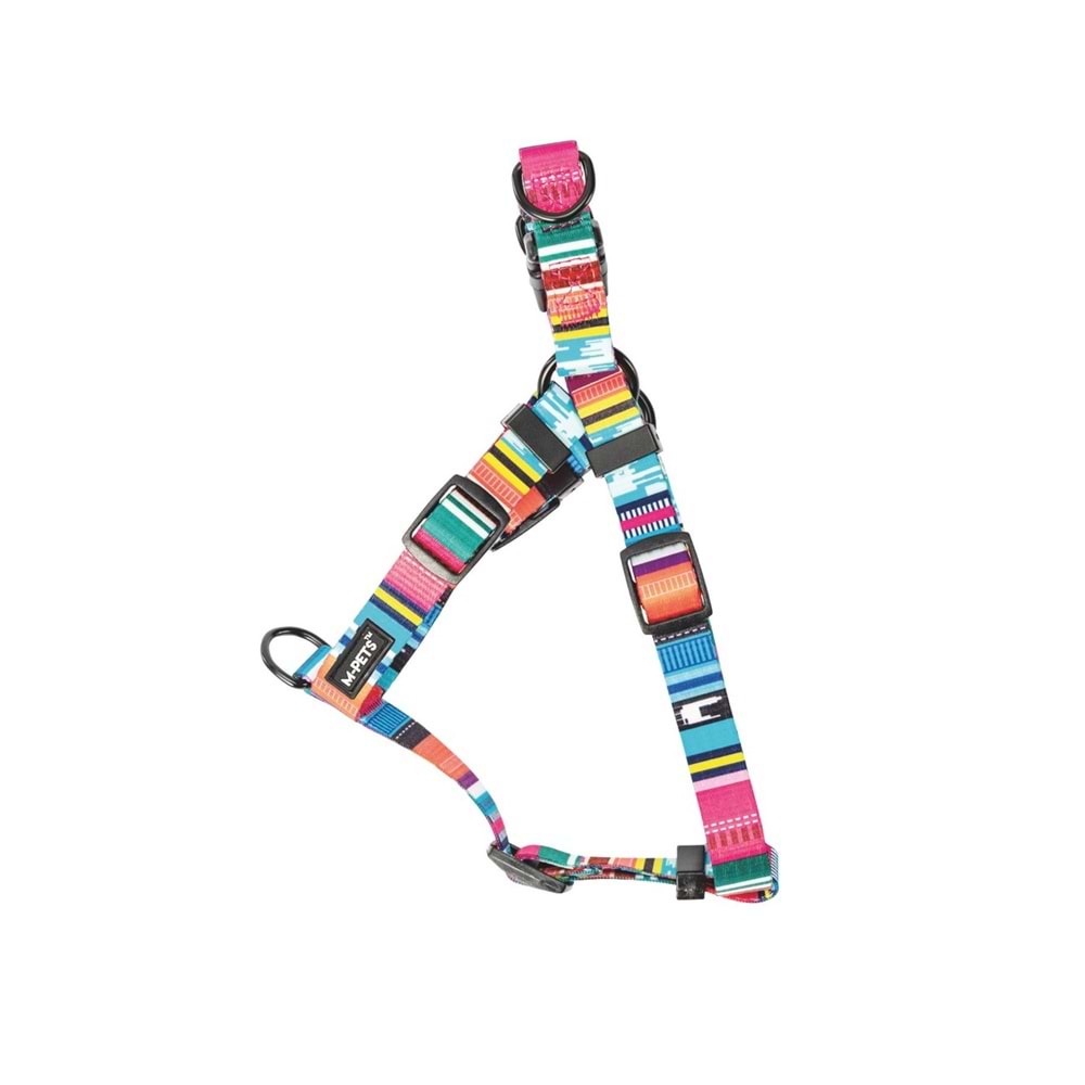 10836499 M-PETS URBAN STYLE JAZZ STRIPES GÖĞÜS TASMASI (L)
