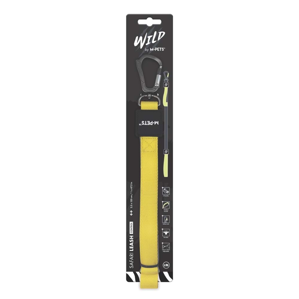 10836599 M-PETS WILD SAFARI LEASH CONTROL (L-XL)
