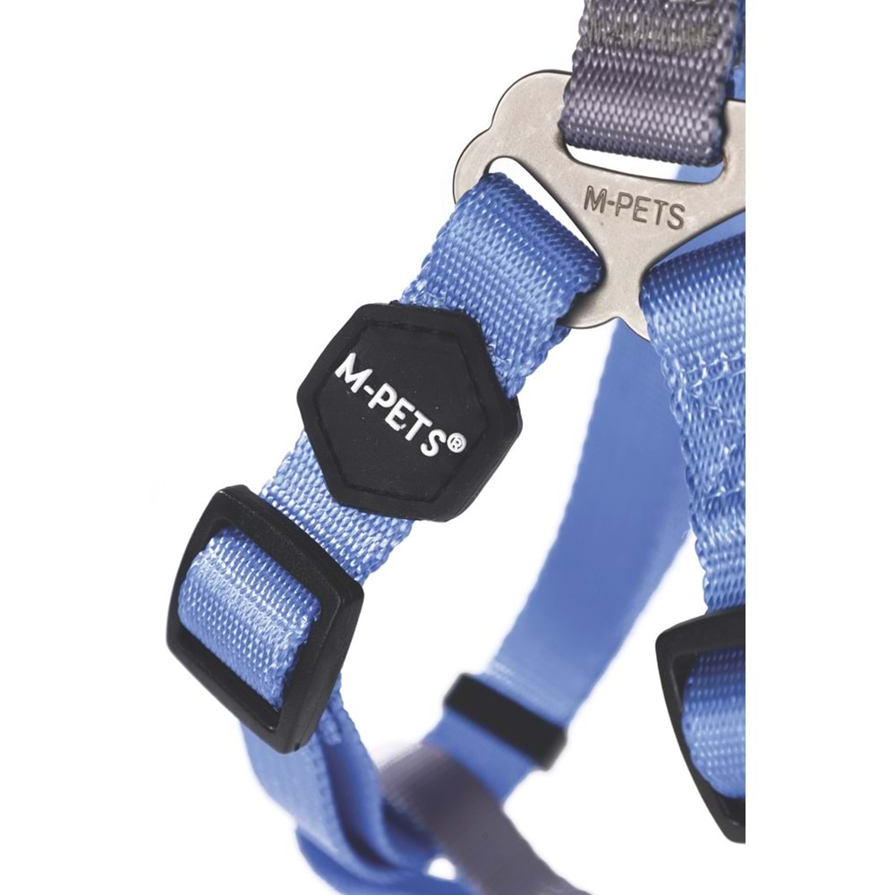 10847099 M-PETS GENTLE DOG TRİANGLE GÖĞÜS TASMASI BLUE (XS)
