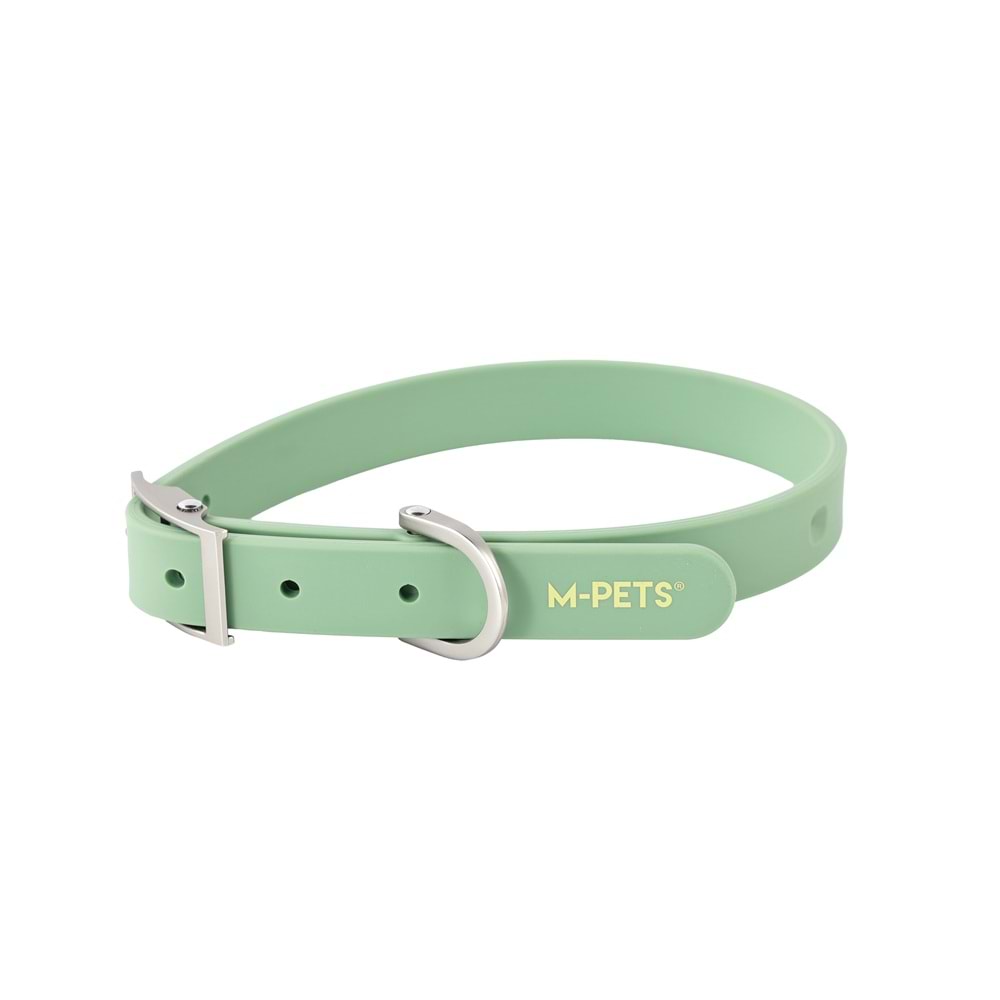 10862303 M-PETS BOND NFC SİSTEMLİ SİLİKON BOYUN TASMASI (L) GREEN