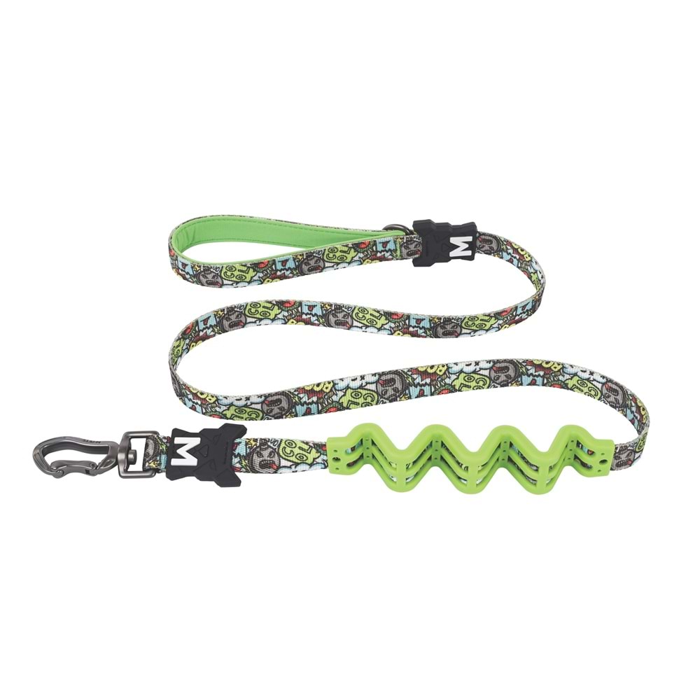 10865699 M-PETS URBAN STYLE FREESTYLE MULTİCOLOR ŞOK EMİCİ GEZDİRME TASMA (L)