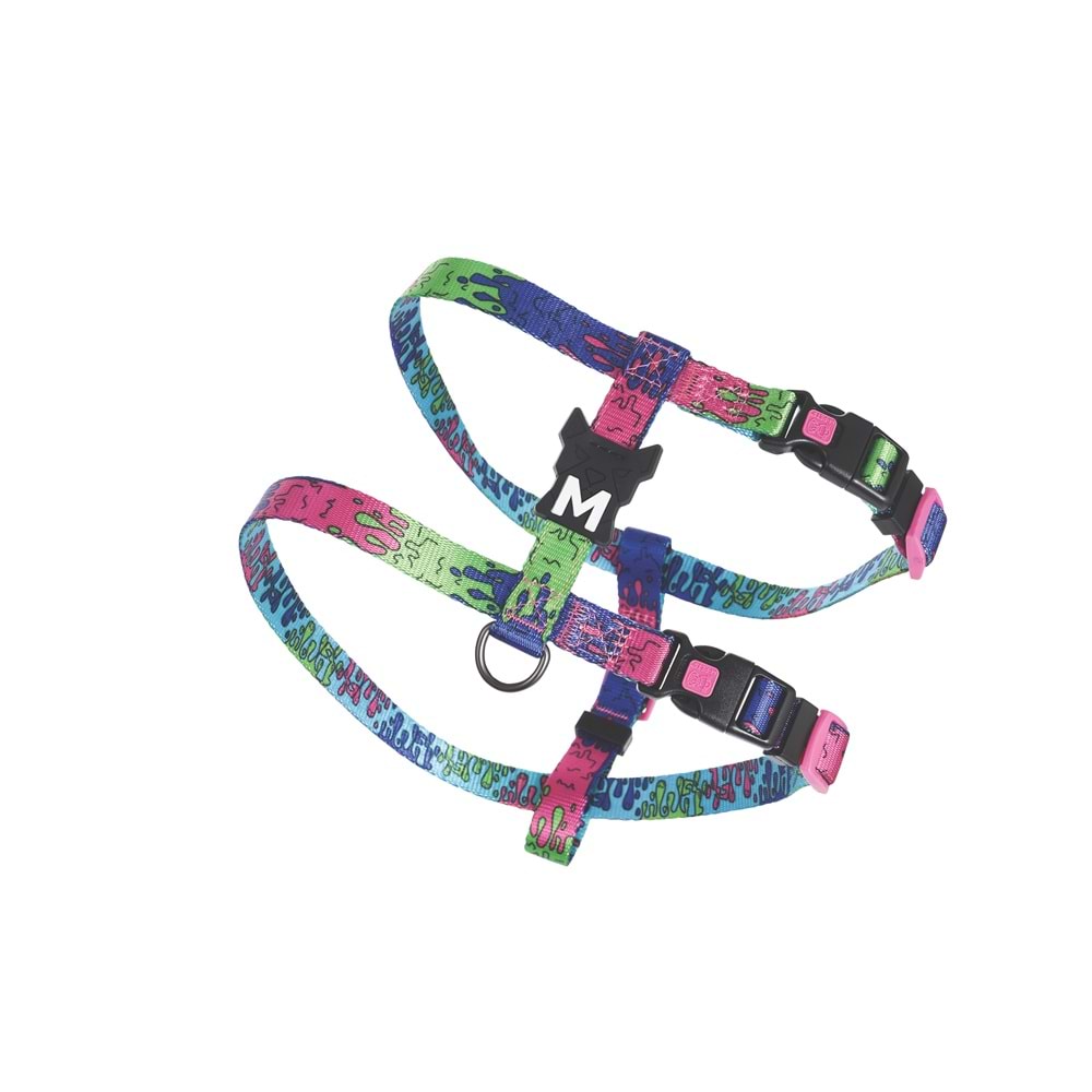 10868499 M-PETS URBAN STYLE LAVA ACTİVE KÖPEK GÖĞÜS TASMASI (L)