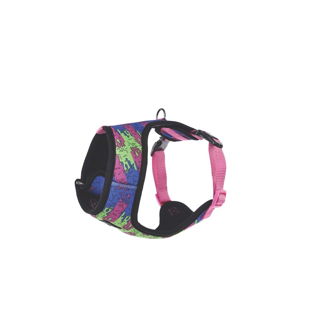 10871799 M-PETS URBAN STYLE LAVA EASY FİT KÖPEK GÖĞÜS TASMASI (S)